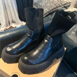 Zara Black Ankle Boots